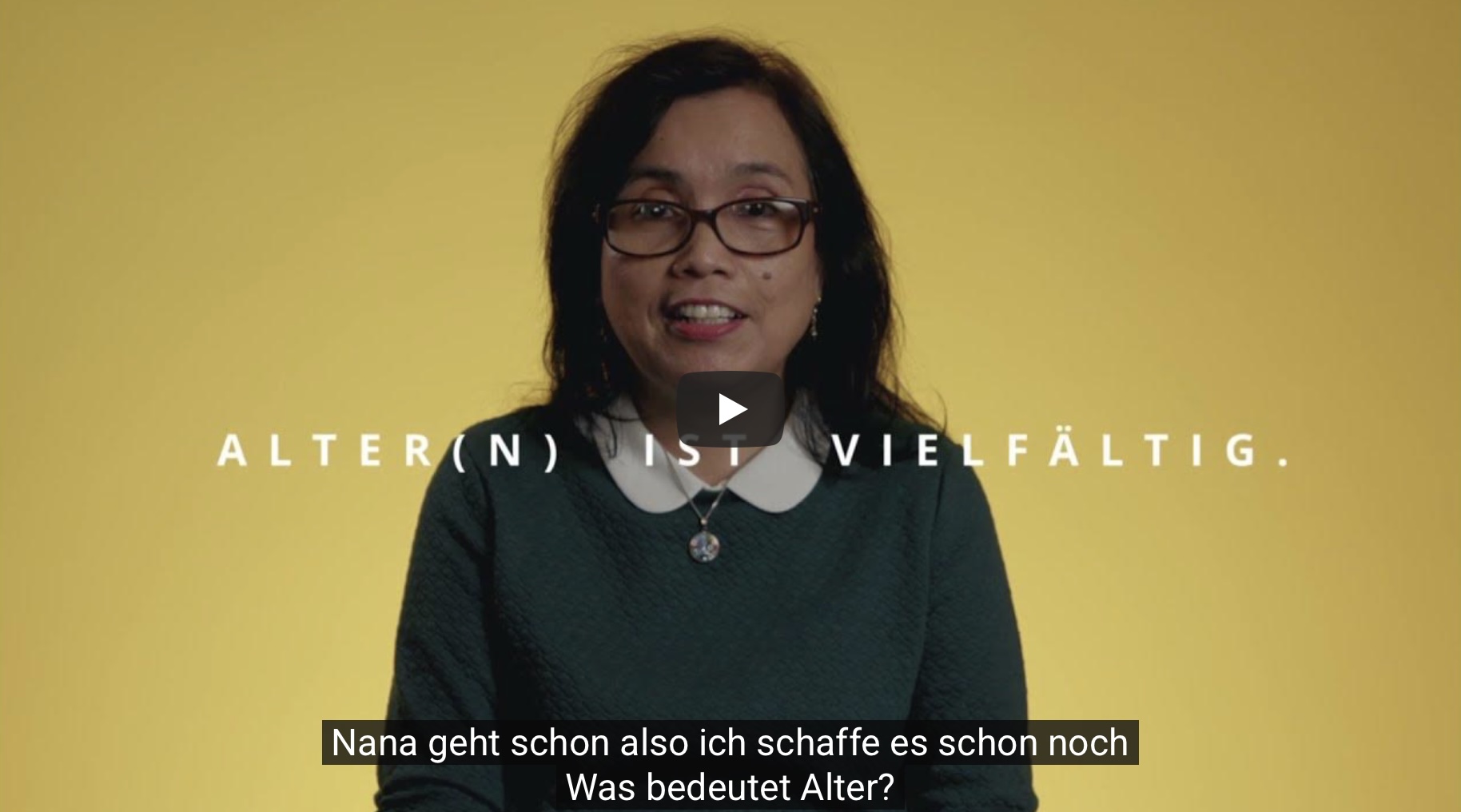 Kurz-Video "Altersbilder sind vielfältig"