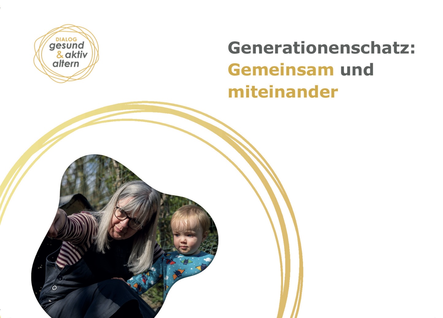 Dialog Postkarte "Generationenschatz: Gemeinsam und miteinander"